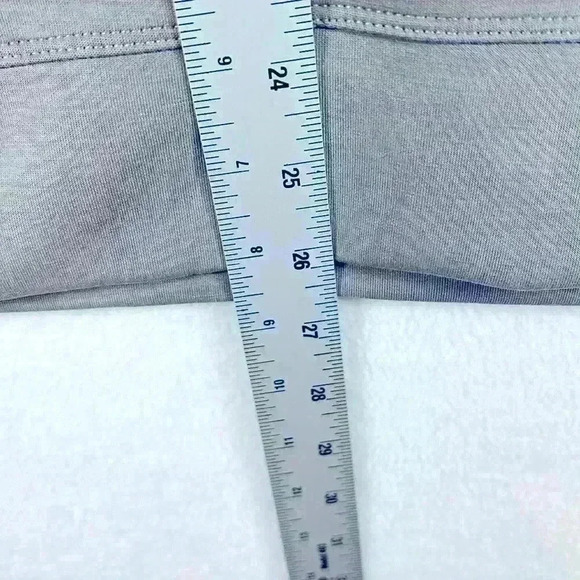 Cable & Gauge Top Gray Women’s Size M Knit Long Sleeve Cowl Neck - Picture 6 of 7